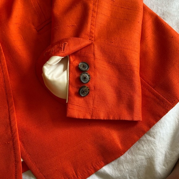 Banana Republic Orange Blazer - Picture 2 of 4